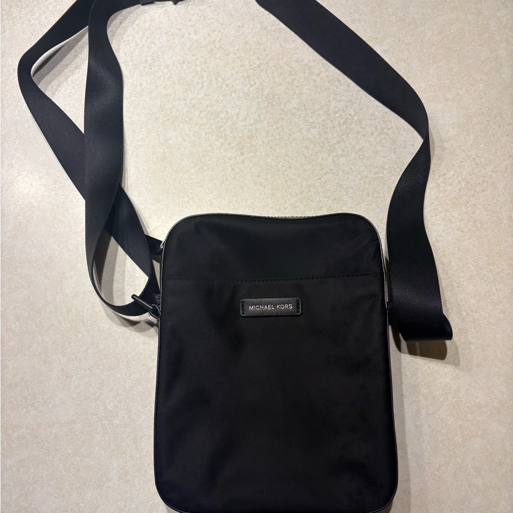 NWOT Michael Kors Black Men's Messenger Bag